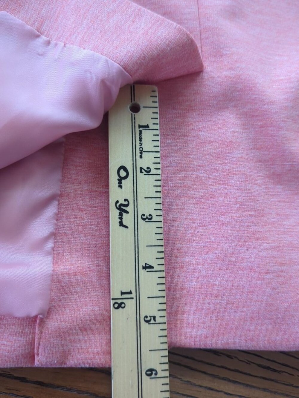 Gap Blazer Womens 10 Pink Heather Classic Academy Two Button Lined Jacket - Picture 14 of 14